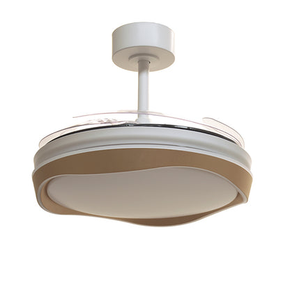 Ventilador de Techo con Luz ALMATI 108 cm Blanco Oro Interlusa - imagen 2 | Interlusa
