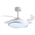Ventilador de Techo BELAIR ALMATI Blanco - F-1045 WH - 4 Aspas Retráctiles - LUZGURÚ