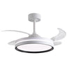 BELAIR F-1047 BK - Ventilador de Techo AKRAN Negro con Luz LED - LUZGURÚ
