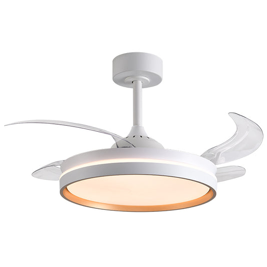 Ventilador de Techo AKRAN 108 cm Blanco y Oro Interlusa - vista principal | Interlusa