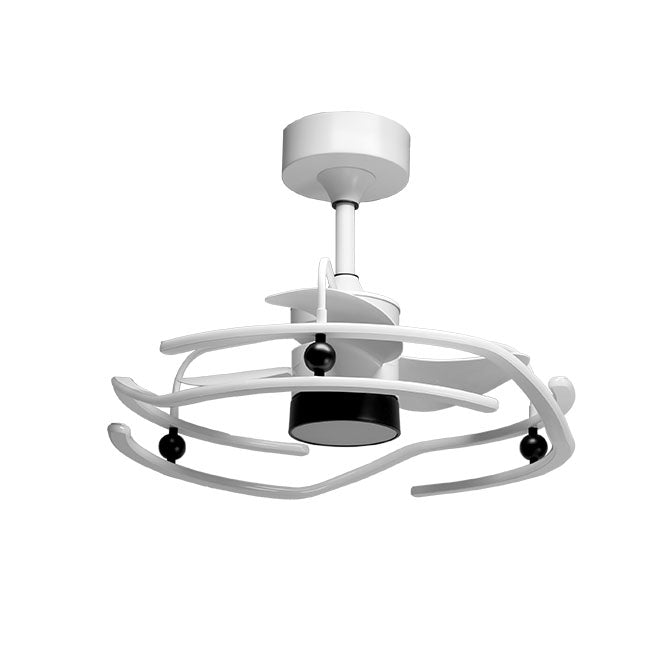 Ventilador de Techo BELAIR ALISON Blanco - 3 Aspas - Luz LED Integrada - LUZGURÚ