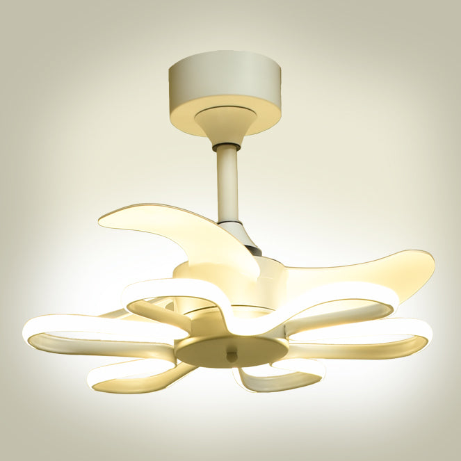 Detalles del Ventilador de Techo con Luz BELAIR ENEBRO F-1063 WH, Blanco, 53cm, 3 Aspas, Luz LED Integrada 3000-6000K, Motor DC, Mando a Distancia, Interlusa.
