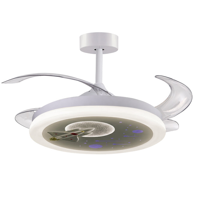 Ventilador de Techo Infantil NAVE BELAIR F-1075 con Luz LED