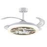 Unicornio Ventilador Infantil BELAIR con Luz LED y Aspas Retráctiles F-1076