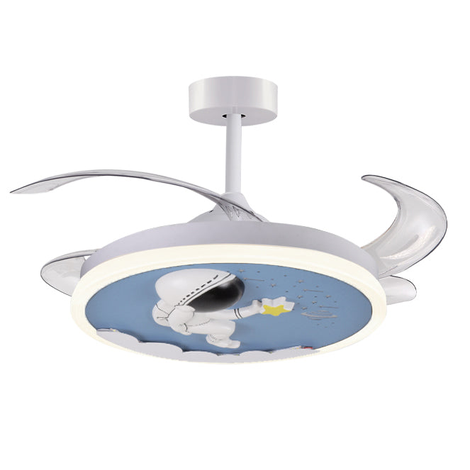 Ventilador de Techo Infantil Houston 91 cm Blanco Interlusa - vista principal | Interlusa