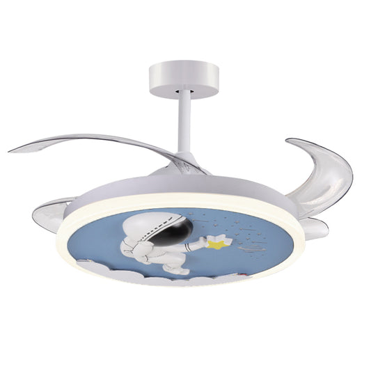 Ventilador de Techo Infantil Houston 91 cm Blanco Interlusa - vista principal | Interlusa