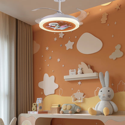 Ventilador de techo con luz LED 8400 lúmenes y 3 temperaturas de color