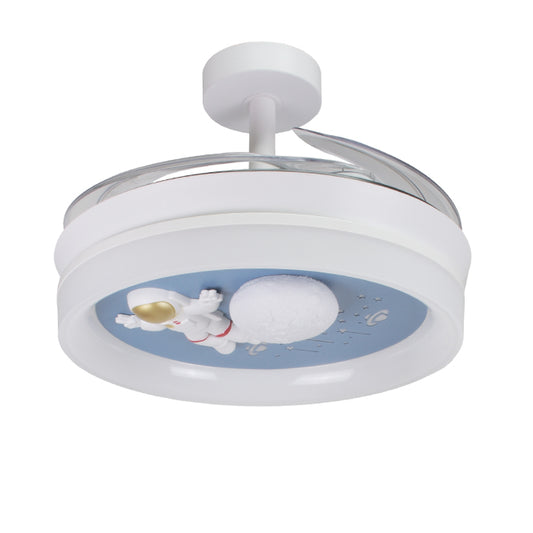 Ventilador de Techo con Luz Infantil Amstrong 91 cm Blanco Interlusa - imagen 2 | Interlusa