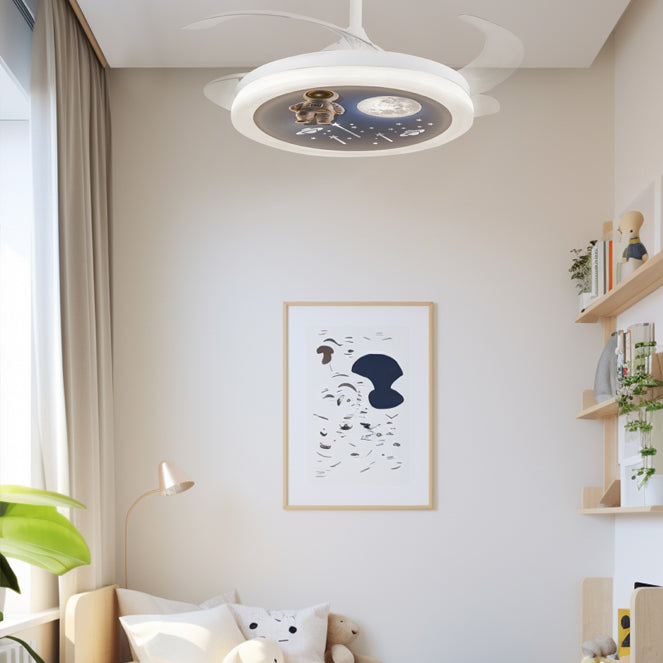 Ventilador de techo con luz LED Integrado y 8400 lúmenes