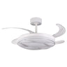 KARNAK Ventilador de Techo Aspas Retráctiles Blanco BELAIR