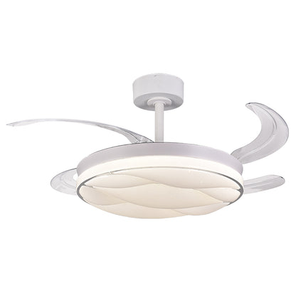 KARNAK Ventilador de Techo Aspas Retráctiles Blanco BELAIR