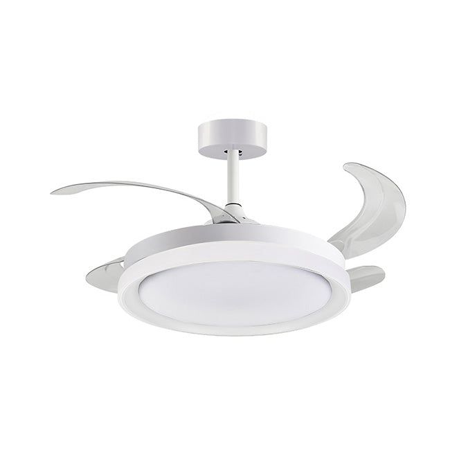 BELAIR F-3002 WH - Ventilador de Techo KIGALI MINI Blanco con Luz LED - LUZGURÚ