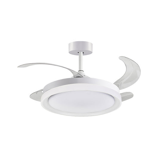 Ventilador de Techo con Luz Kigali Mini 91 cm Blanco Interlusa - vista principal | Interlusa
