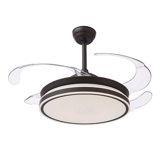 Ventilador de Techo con Luz ASGARD 108 cm Negro Interlusa - vista principal | Interlusa