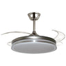 BELAIR F1018 - Ventilador de Techo ASGARD Niquel con Luz LED - LUZGURÚ
