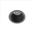 Luminaria empotrable FOX 40 negro mate 5W LED 2700K 25° FARO aluminio regulable para interiores comerciales y hospitality 02101002