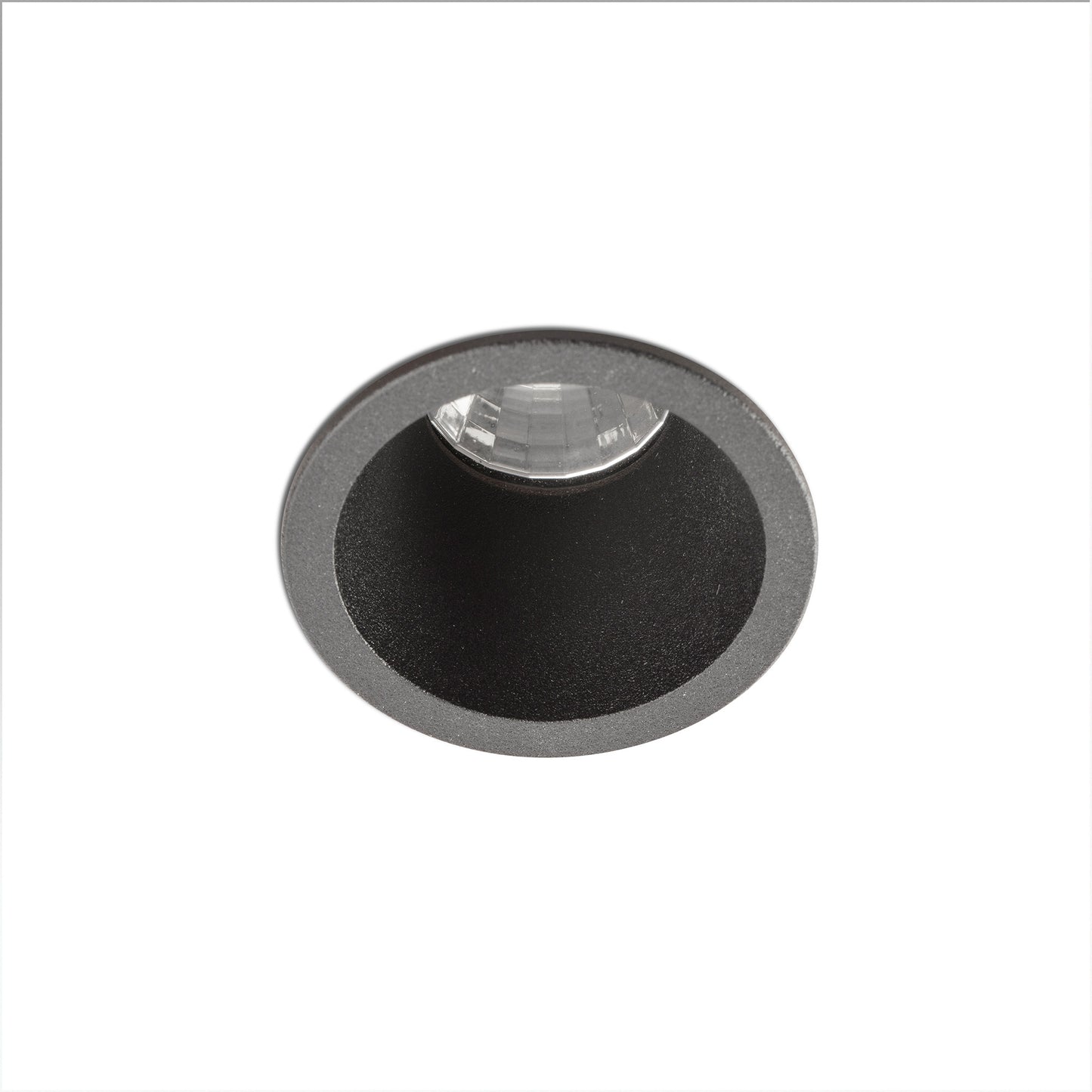 Luminaria empotrable FOX 40 negro mate 5W LED 2700K 25° FARO aluminio regulable para interiores comerciales y hospitality 02101002