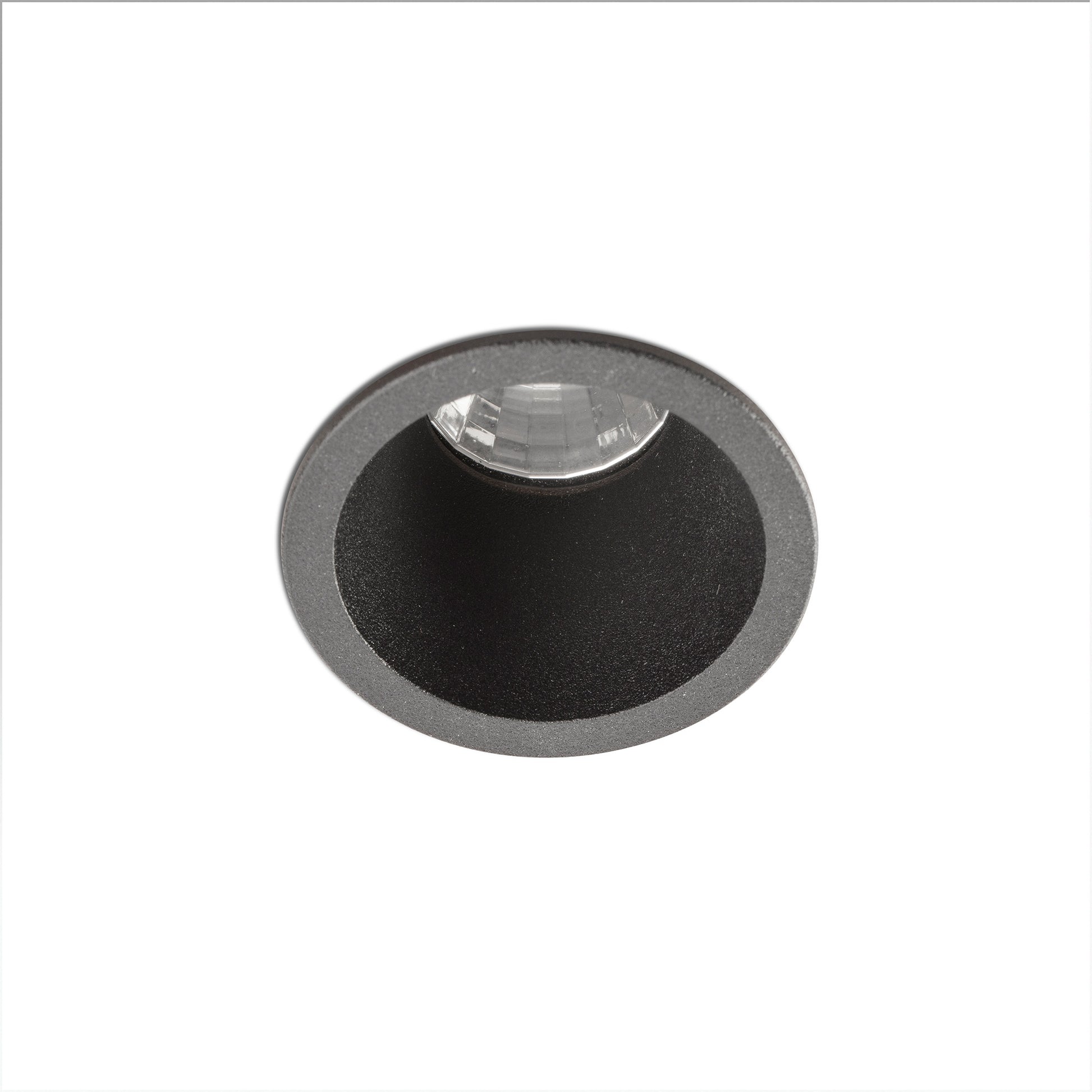 Luminaria empotrable FOX 40 negro mate 5W LED 2700K 25° FARO aluminio regulable para interiores comerciales y hospitality 02101002