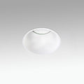 Luminaria empotrable FOX trimless blanca mate de aluminio, 5W LED 2700K 25° FARO, para interiores hospitality y comerciales