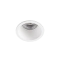 Luminaria empotrable FOX 65 blanca 10W LED 2700K 36° - Iluminación techo interior regulable aluminio mate FARO 02101601