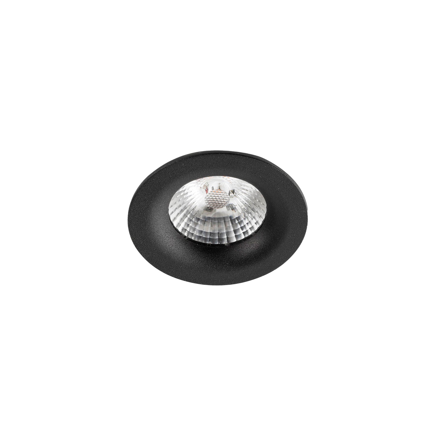 Lámpara empotrable NAIS negra de FARO downlight LED 2700K CRI 90 en aluminio y acero para salón, dormitorio y cocina interior