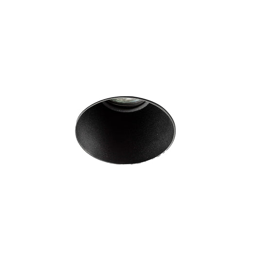 Luz empotrable FRESH negro sin marco IP65 trimless de FARO, luminaria interior de aluminio para espacios comerciales y hospitality - modelo 02400102