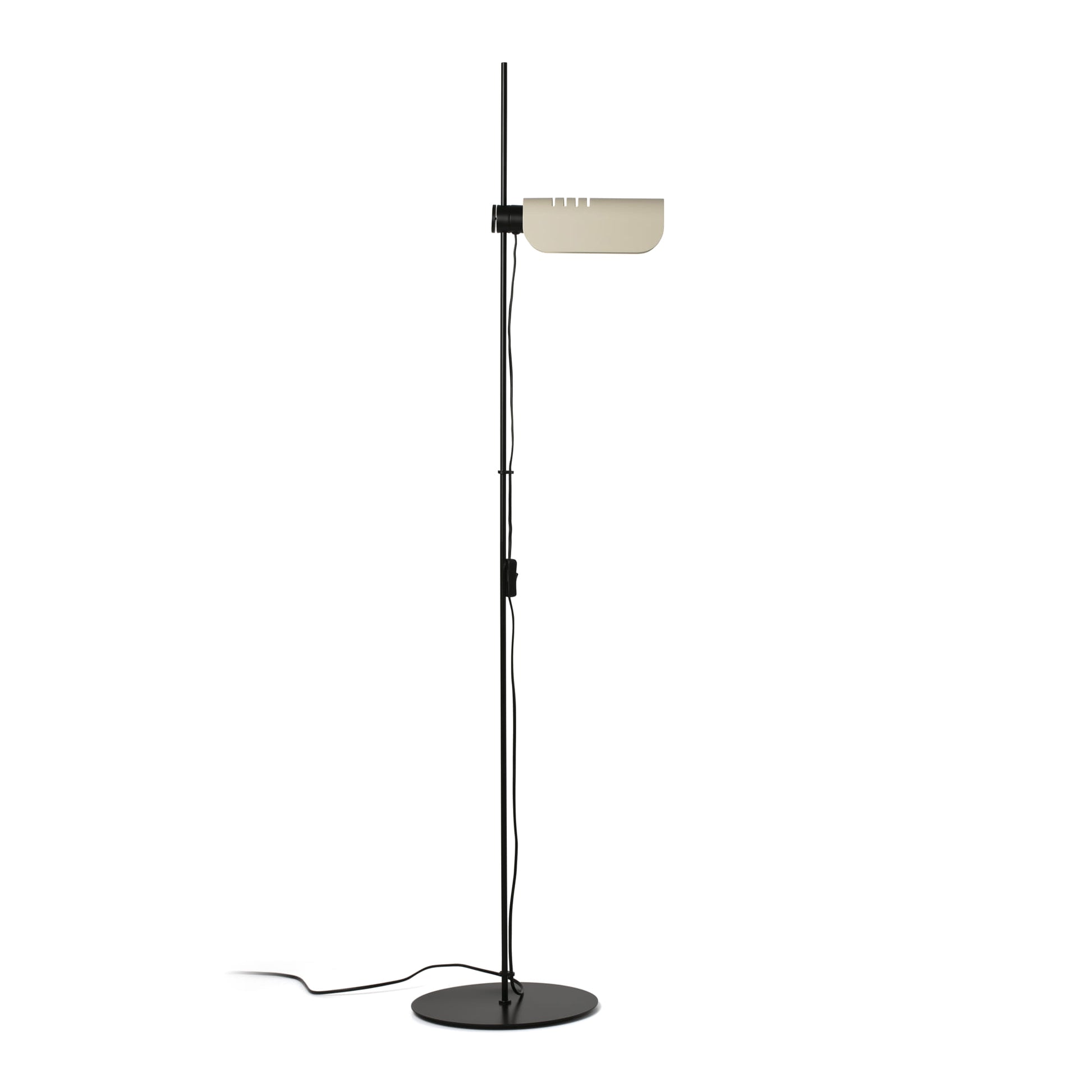 Lámpara de pie MARTINICA en beige de FARO, modelo 20034-135, diseño clásico de acero para iluminación interior en salón y hogar.