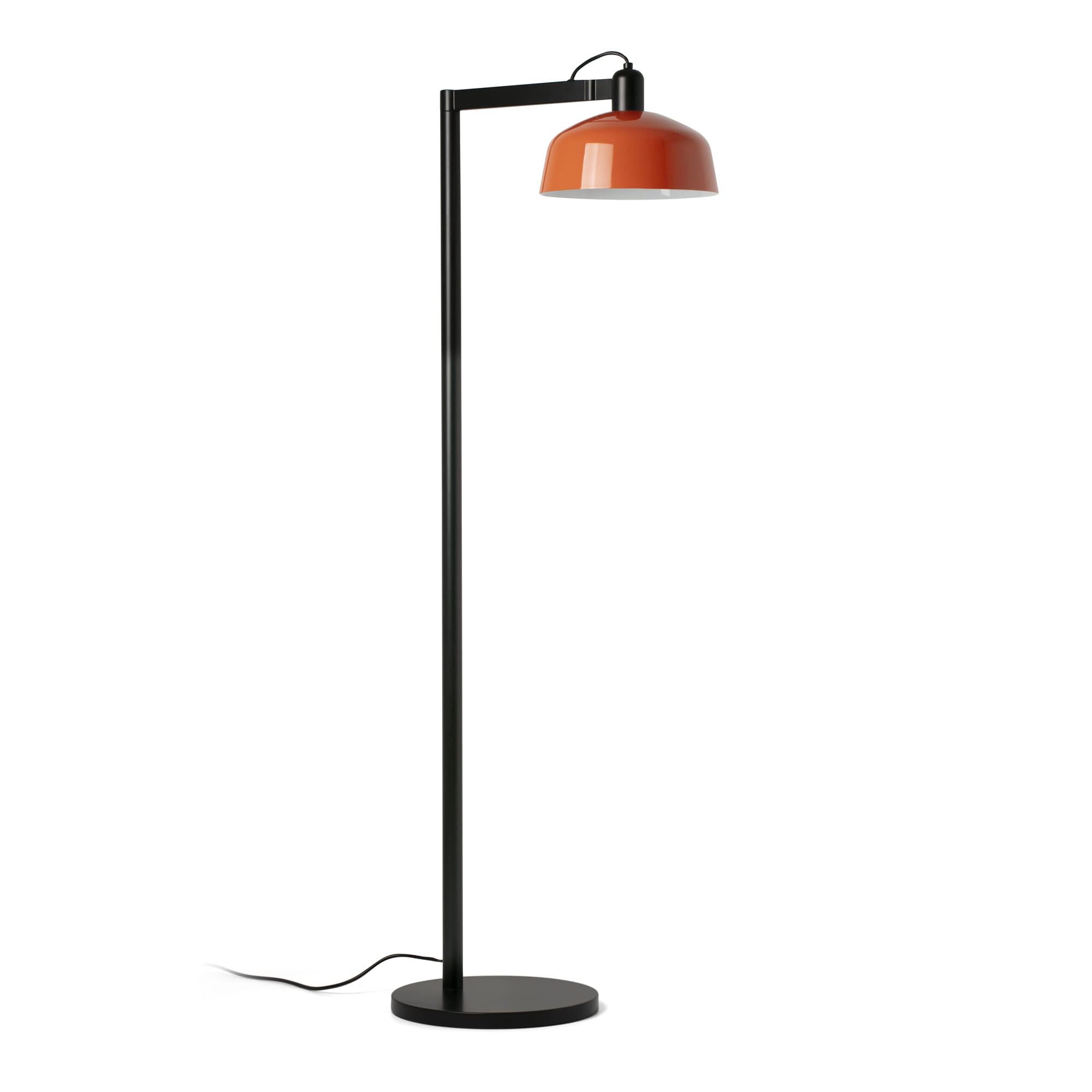 Lámpara de pie TATAWIN naranja de FARO modelo 20336-148, diseño atemporal en acero para iluminación focal en interiores y salones