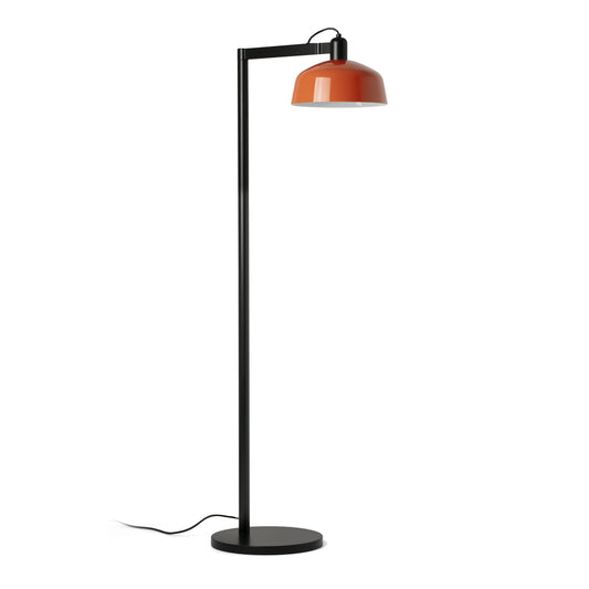 Lámpara de pie TATAWIN naranja de FARO modelo 20336-148, diseño atemporal en acero para iluminación focal en interiores y salones
