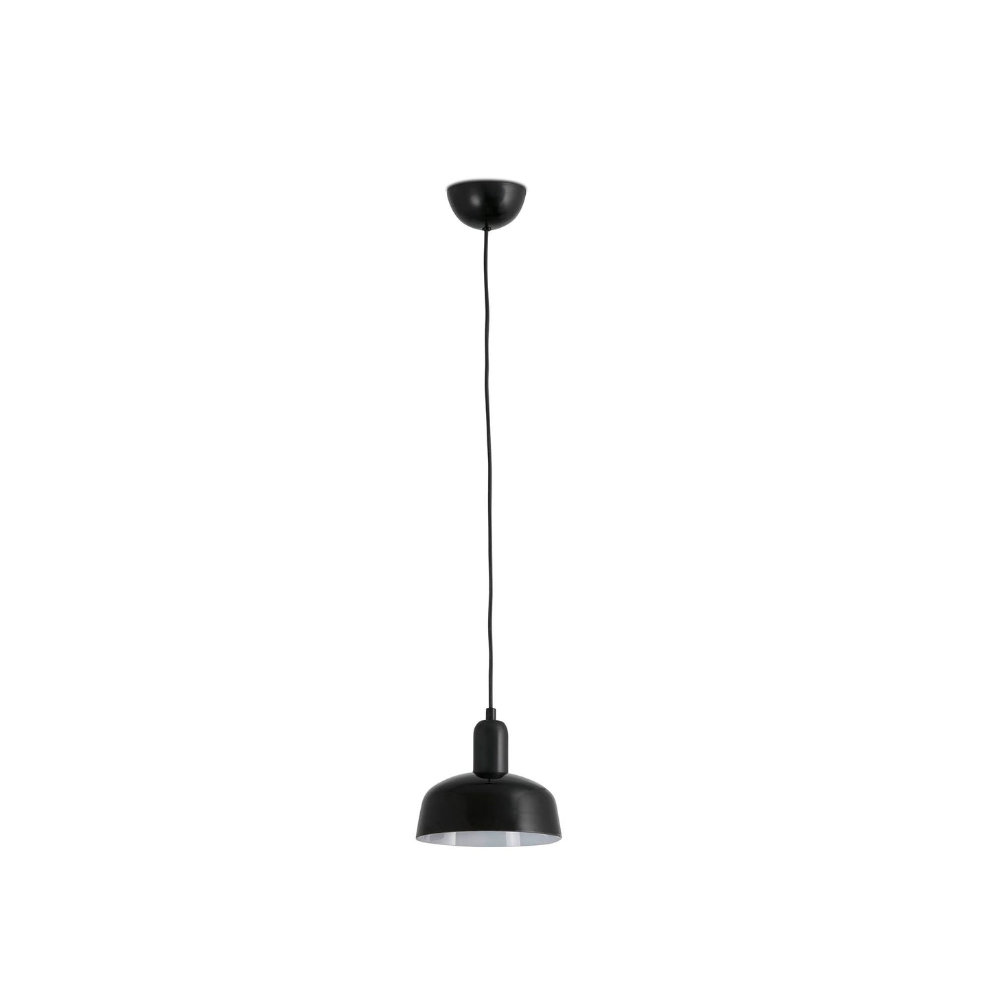 Luminaria colgante TATAWIN S cristal negro acero diseño moderno FARO interior suspensión LED deco exótica 20339-117