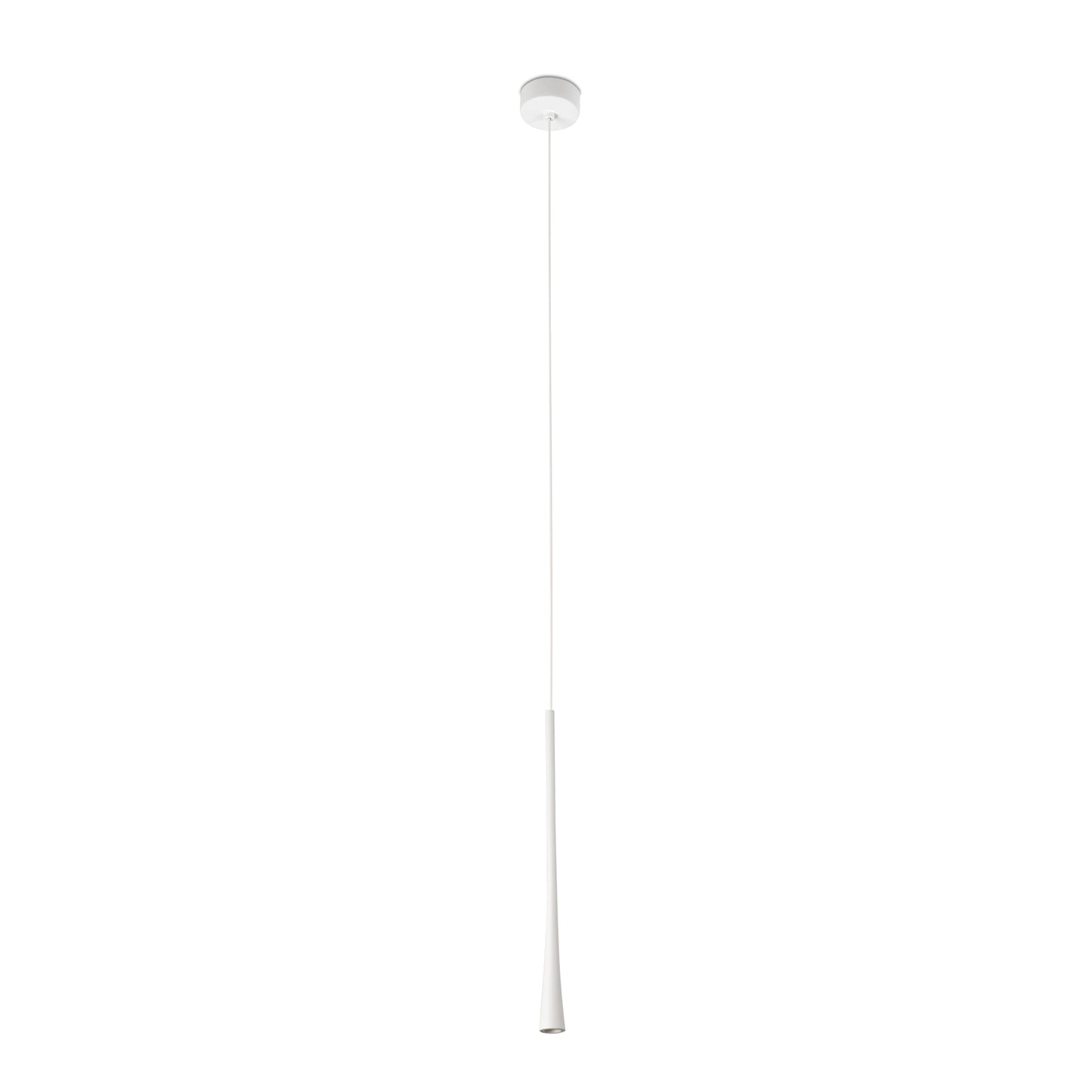 Lámpara colgante Diana 400 blanca de Faro, modelo 22007 de la colección 2200, luminaria de suspensión LED minimalista para iluminación acento en interiores del hogar