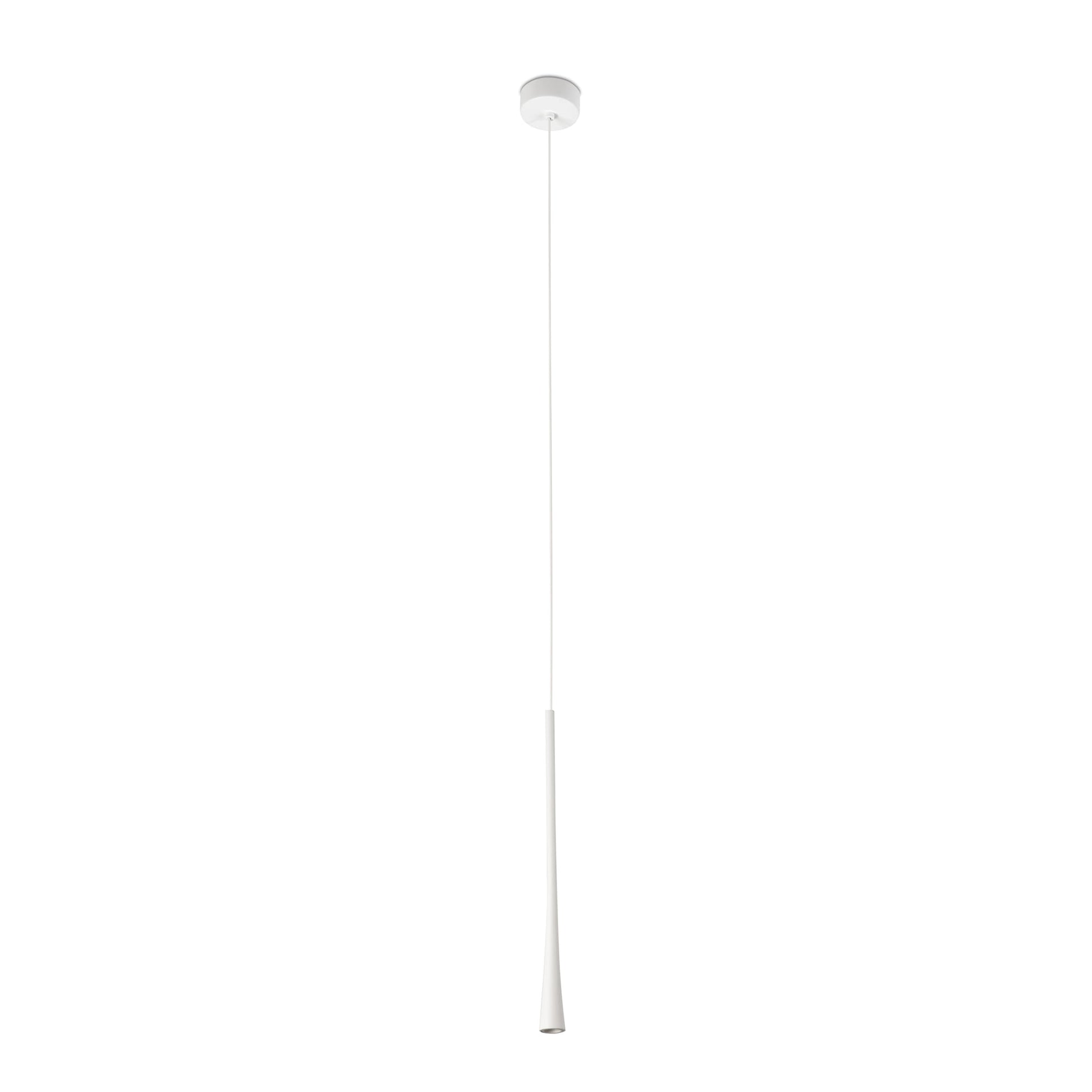 Lámpara colgante Diana 400 blanca de Faro, modelo 22007 de la colección 2200, luminaria de suspensión LED minimalista para iluminación acento en interiores del hogar
