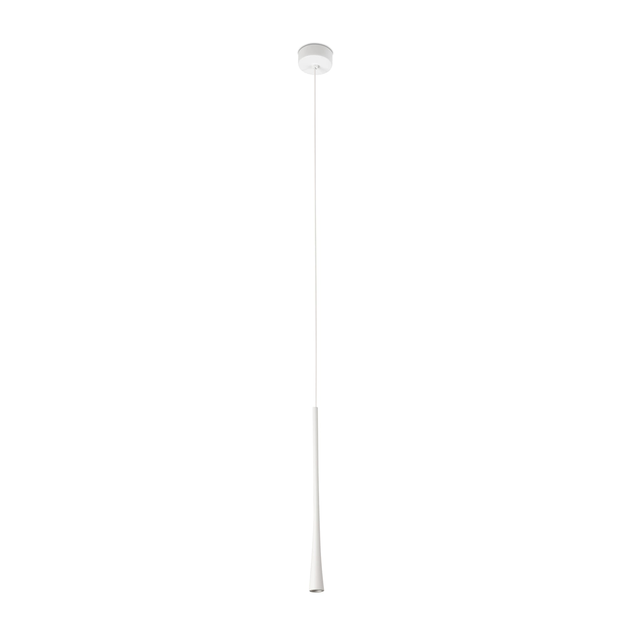 Lámpara colgante Diana 400 blanca de Faro, modelo 22007 de la colección 2200, luminaria de suspensión LED minimalista para iluminación acento en interiores del hogar