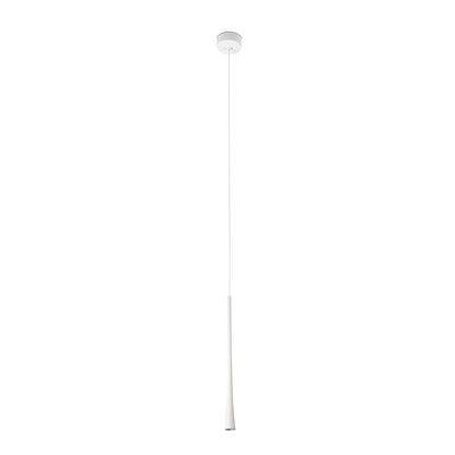Lámpara colgante Diana 400 blanca de Faro, modelo 22007 de la colección 2200, luminaria de suspensión LED minimalista para iluminación acento en interiores del hogar