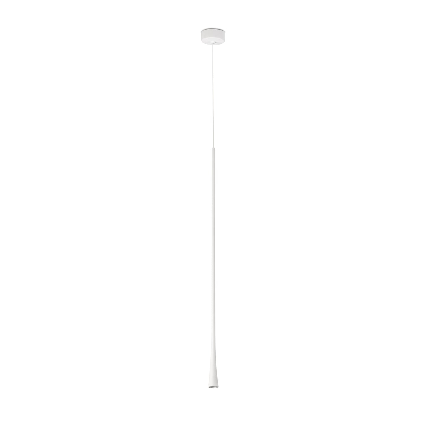 Lámpara colgante DIANA 800 blanca de FARO (ref. 22019), diseño minimalista en aluminio para iluminación acento interior LED moderno