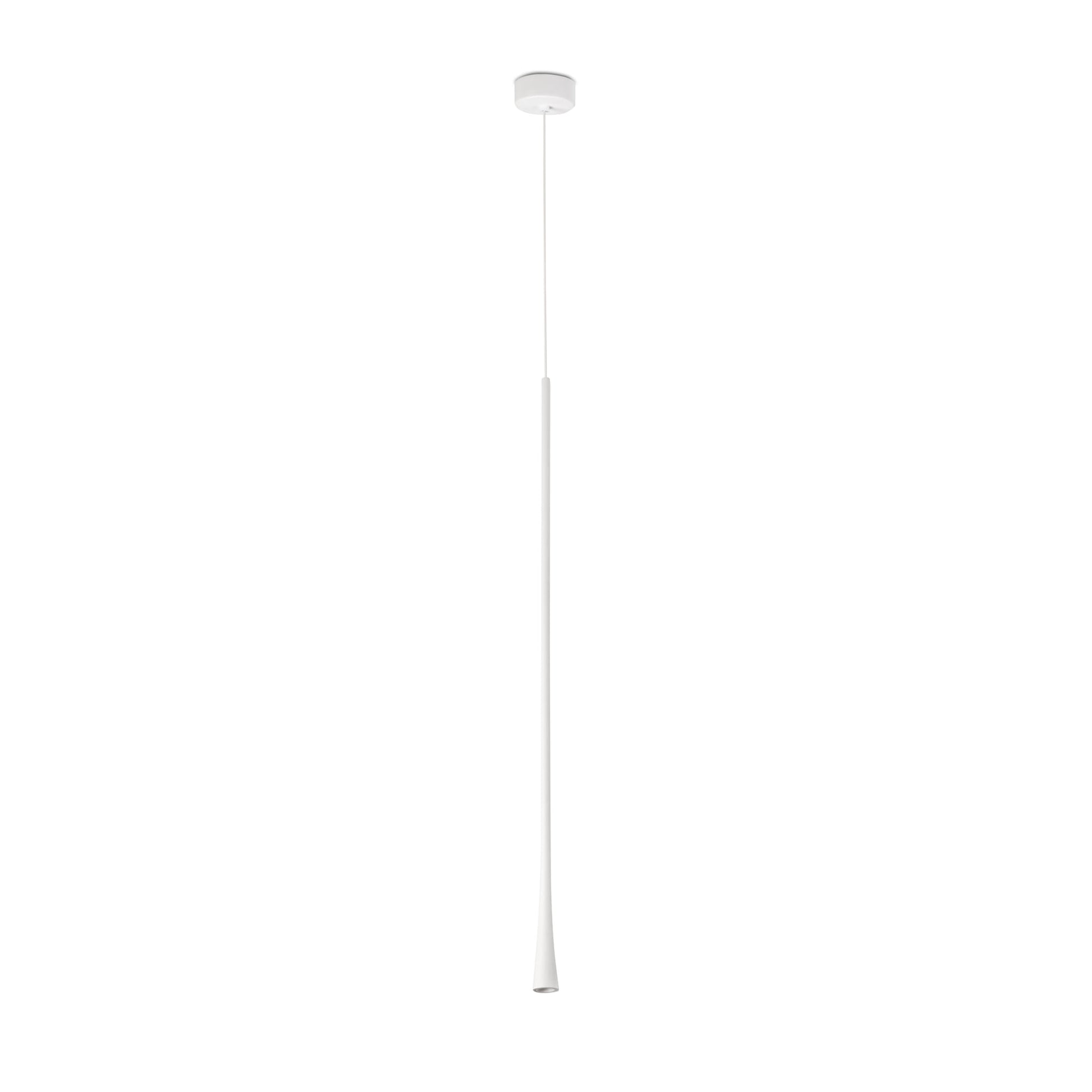 Lámpara colgante DIANA 800 blanca de FARO (ref. 22019), diseño minimalista en aluminio para iluminación acento interior LED moderno