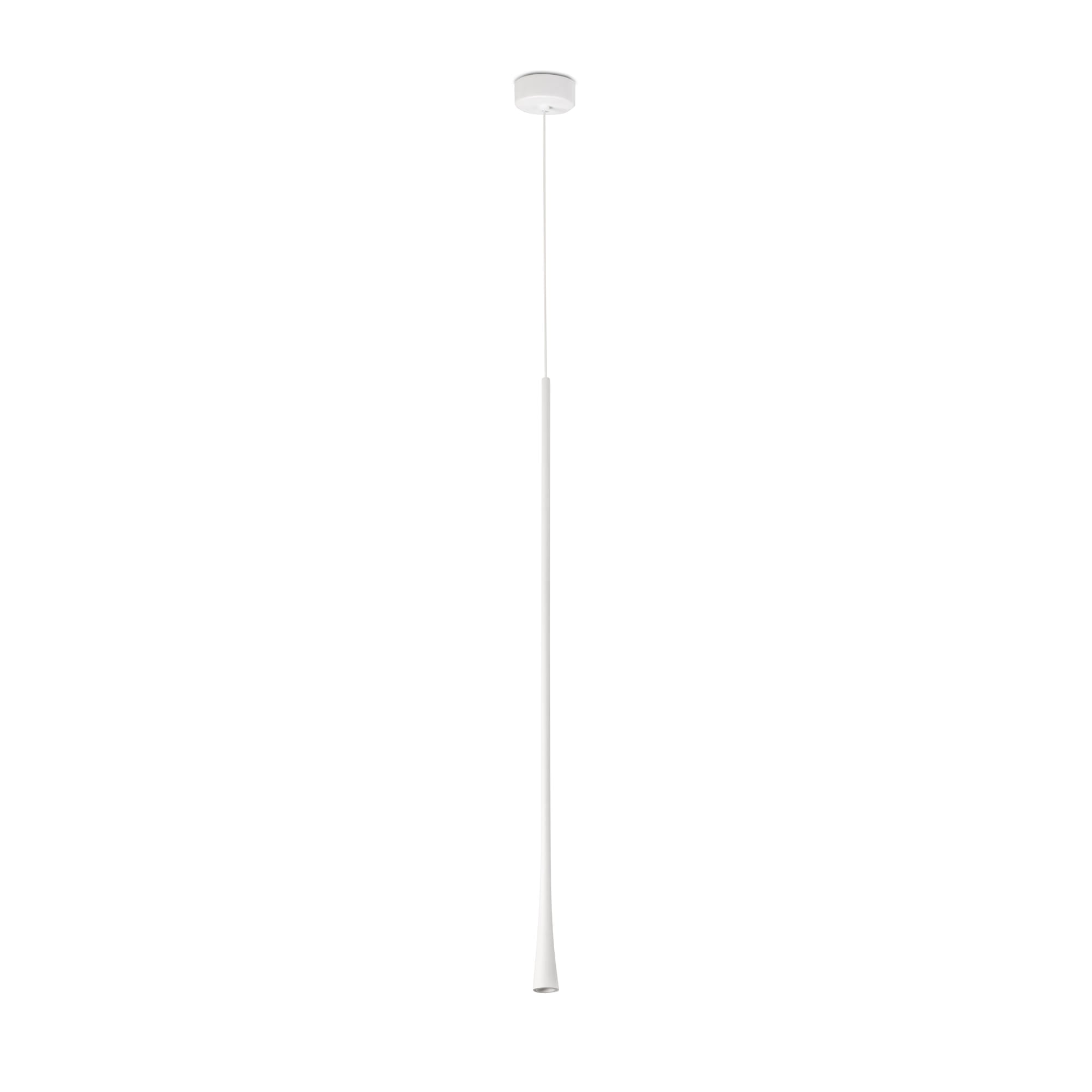 Lámpara colgante DIANA 800 blanca de FARO (ref. 22019), diseño minimalista en aluminio para iluminación acento interior LED moderno