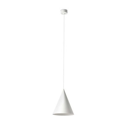 Lámpara colgante LED LINA blanca de FARO modelo 22029, diseño minimalista en aluminio para iluminación interior del hogar