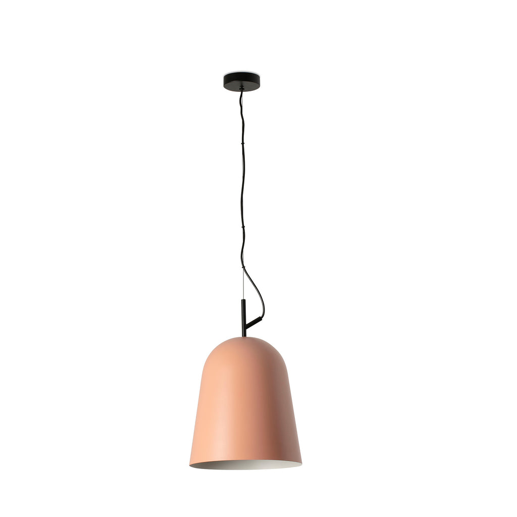 Luminaria colgante STUDIO 290 rosa de FARO (28287), diseño moderno en acero para iluminación interior hogar, suspensión estilo Nahtrang