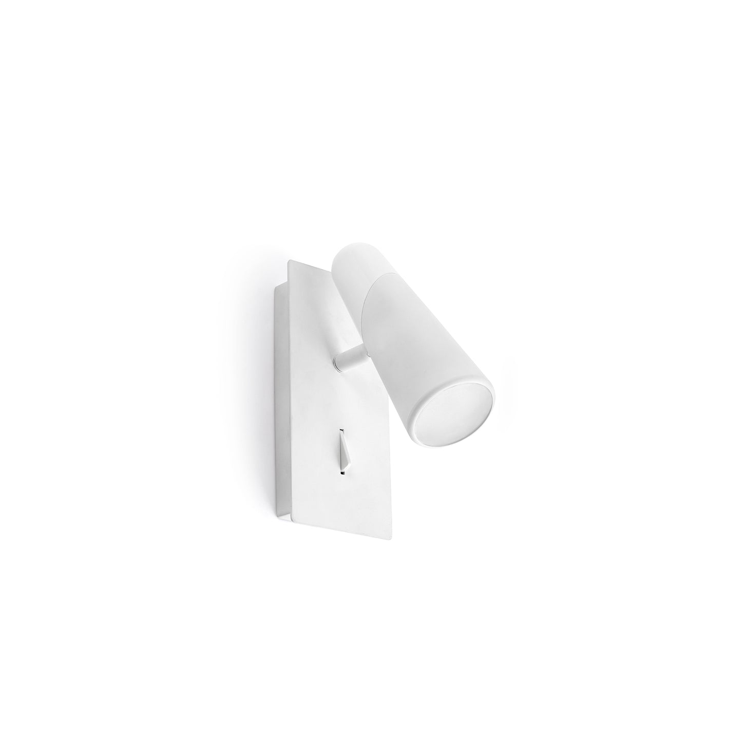 Aplique de pared LAO 1L blanco FARO 29040, luminaria LED minimalista para interior, diseño superficie hogar Nahtrang