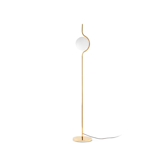 Lámpara de pie LE VITA Dimbale oro brillo FARO, diseño Nahtrang salón moderno, LED dimable luminaria suelo interior, colección 2969 modelo 29693D