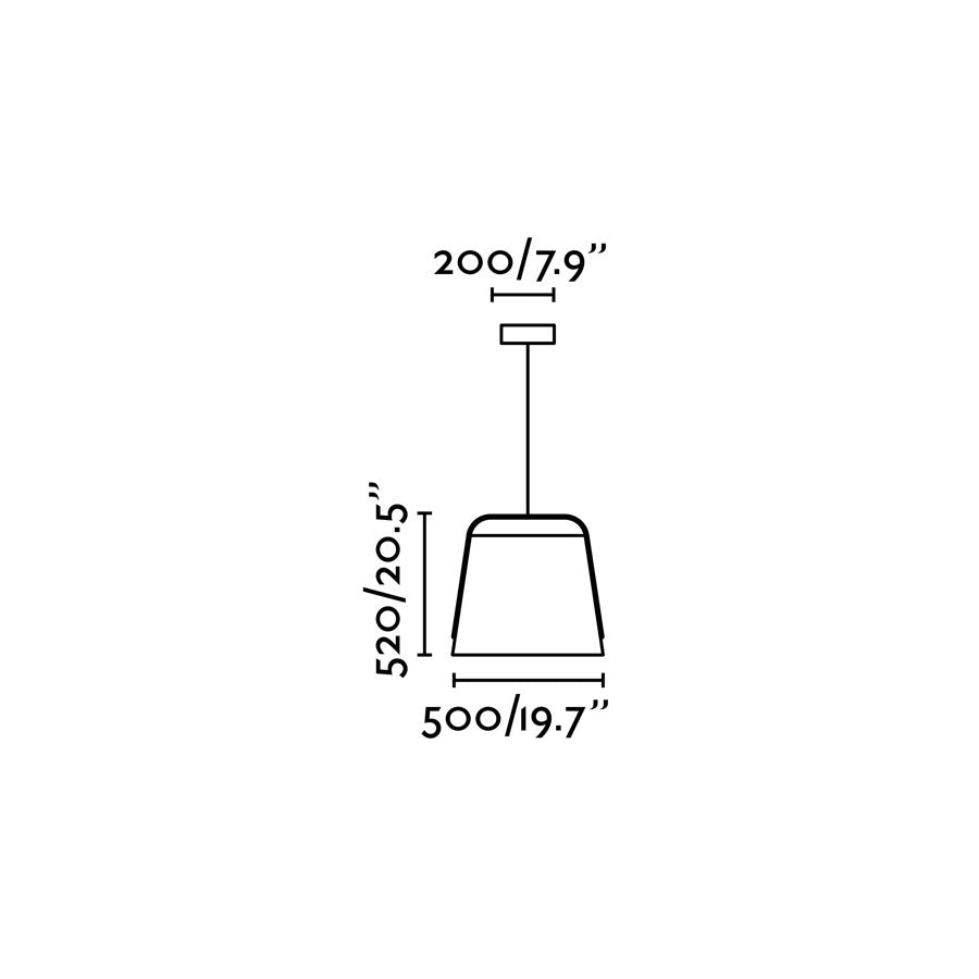 Medidas de la lámpara colgante STOOD negra y madera de cerezo FARO 29848, diseño moderno para iluminación interior del hogar, luminaria de suspensión