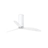 Ventilador de techo TUBE FAN M WIZ blanco mate FARO 32034WW con motor DC, mando a distancia, reversible y sin luz para ventilación eficiente