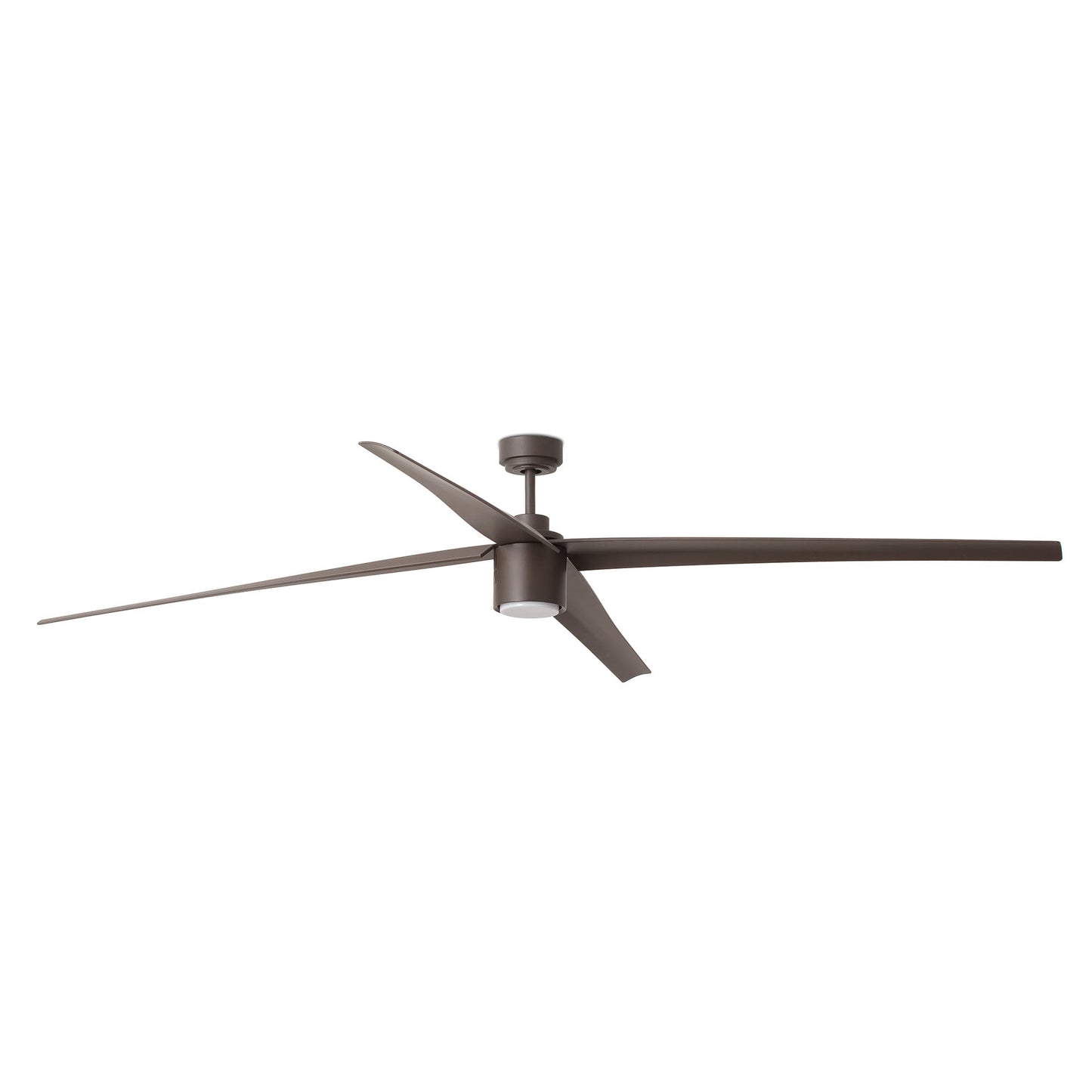 Ventilador de techo LED ATTOS XXL marrón FARO 33495WW con motor DC, función inversa, mando a distancia y luz integrada para ventilación eficiente en el hogar