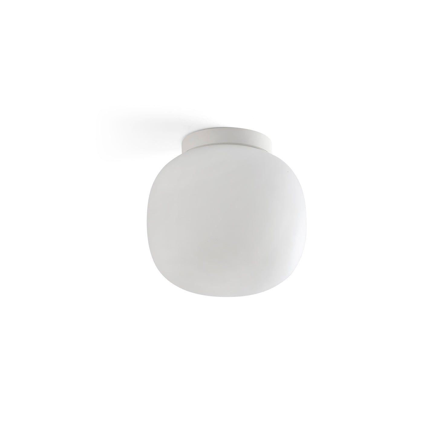 Kit de luz Ball blanco mate dimmable para ventilador Amelia de Faro modelo 33766, con LED regulable en temperatura de color (CCT) y accesorios para iluminación LED en hogar interior con ventilación