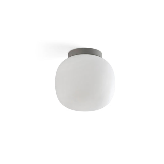 Kit de luz LED Ball gris dimable para AMELIA de FARO modelo 33768, con ventilación integrada, cristal opal y diseño ideal para iluminación LED en el hogar