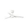 Ventilador de techo MINI PUNT S Blanco WIZ de FARO modelo 33820WW con motor DC silencioso, mando a distancia y función inversa para ventilación eficiente en el hogar