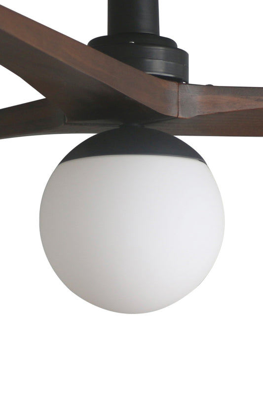 Kit de luz negro mate para KLIM con faro 3L022, accesorio de iluminación regulable en acero y cristal con ventilación, bombilla E27 incluida