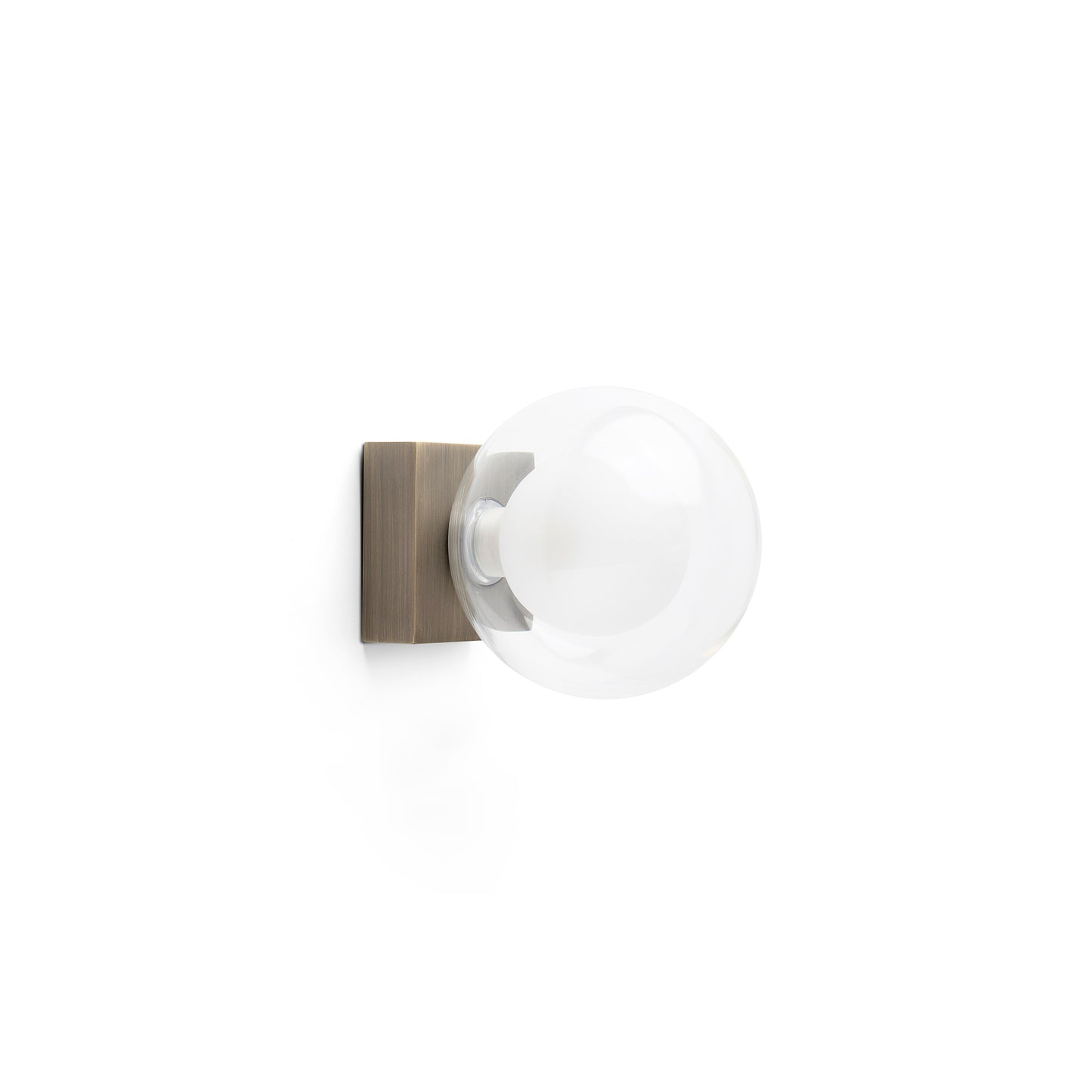 Aplique de pared PERLA bronce FARO 40087, luminaria interior IP44 con LED G9 para baño e iluminación espejo, diseño Llusca superficial