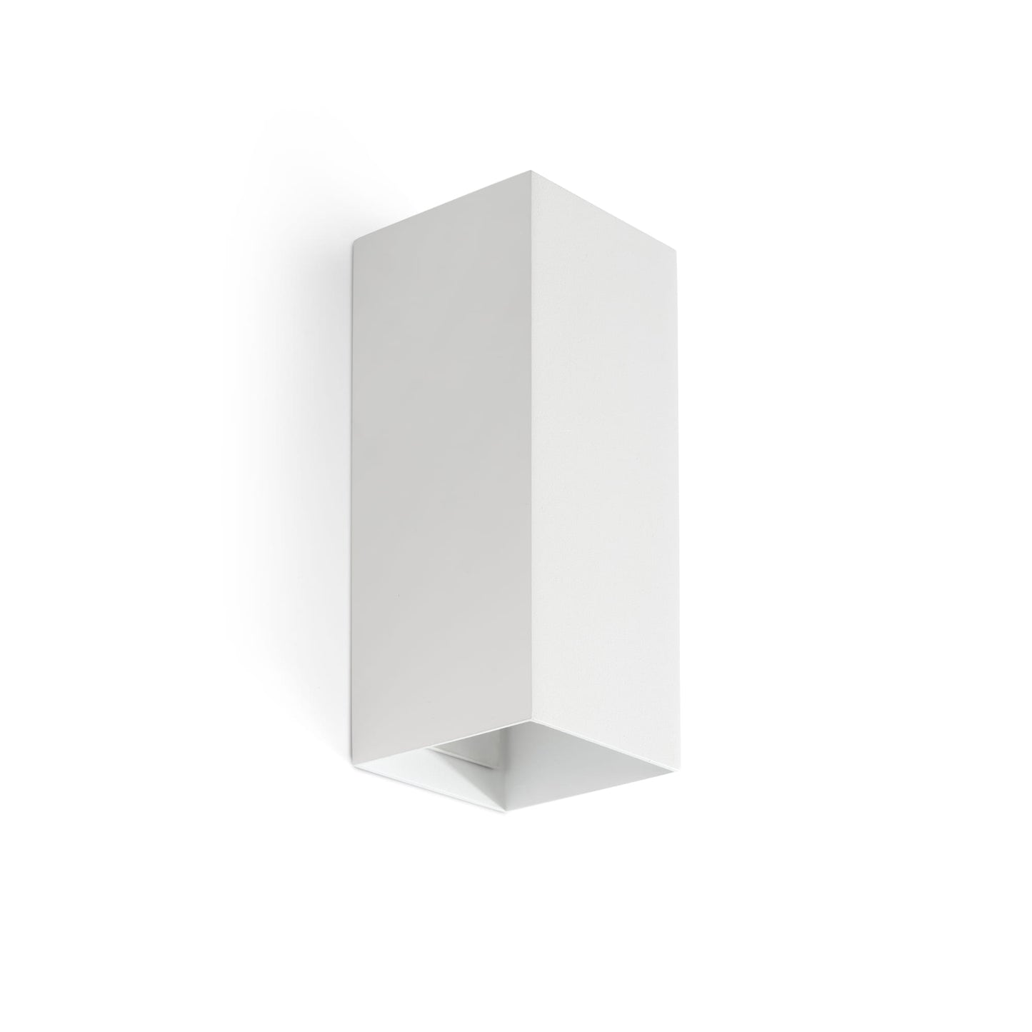 Aplique de pared LUNE 2L cuadrado blanco FARO 40546 - Luminaria superficie LED moderna minimalista para interior
